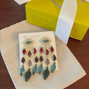 Kendra Scott Alexandria Statement Earrings in Multicolor